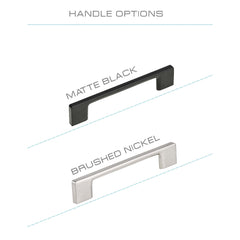 White Melamine 3 Adjustable Shelves With Doors and 4 Drawer Closet System 84"